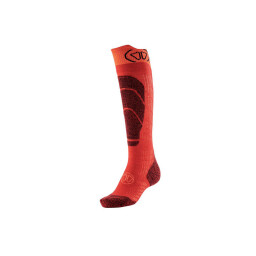 SIDAS SKI MERINO JUNIOR SOCKS RED-ORANGE v.24-26